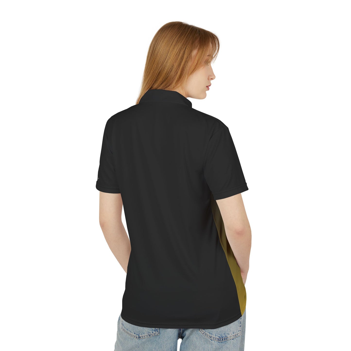 Polo Shirt black yellow