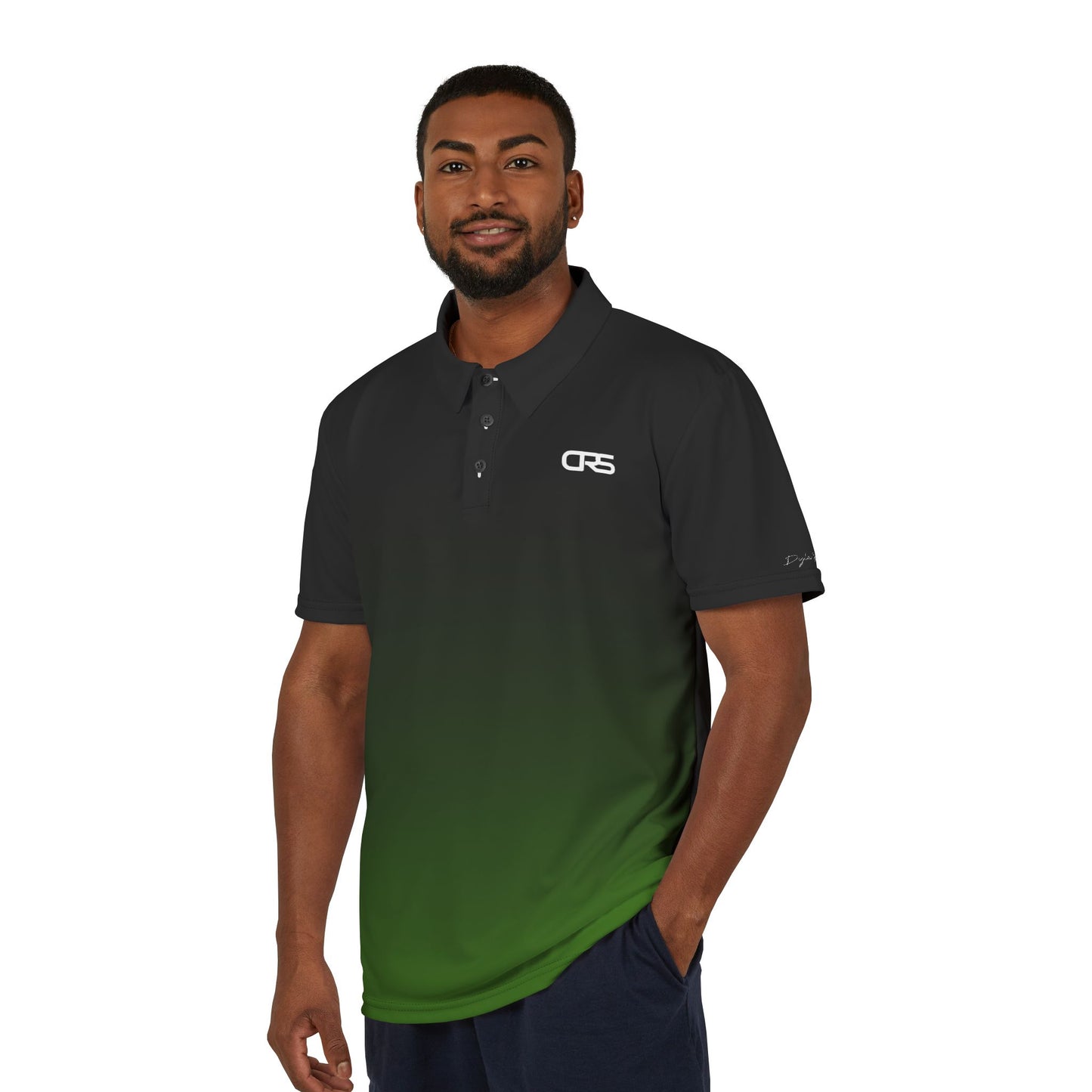 Polo Shirt black green