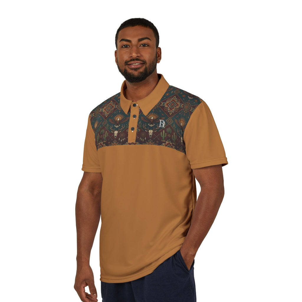 Out West Collection - Black Polo