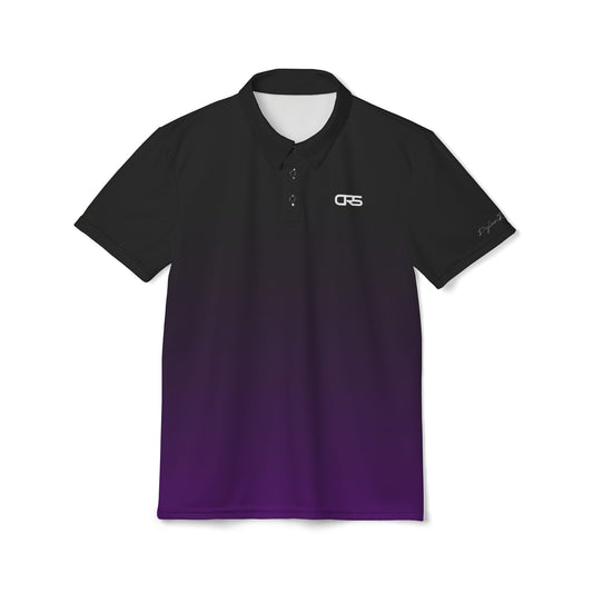 Polo Shirt black purple