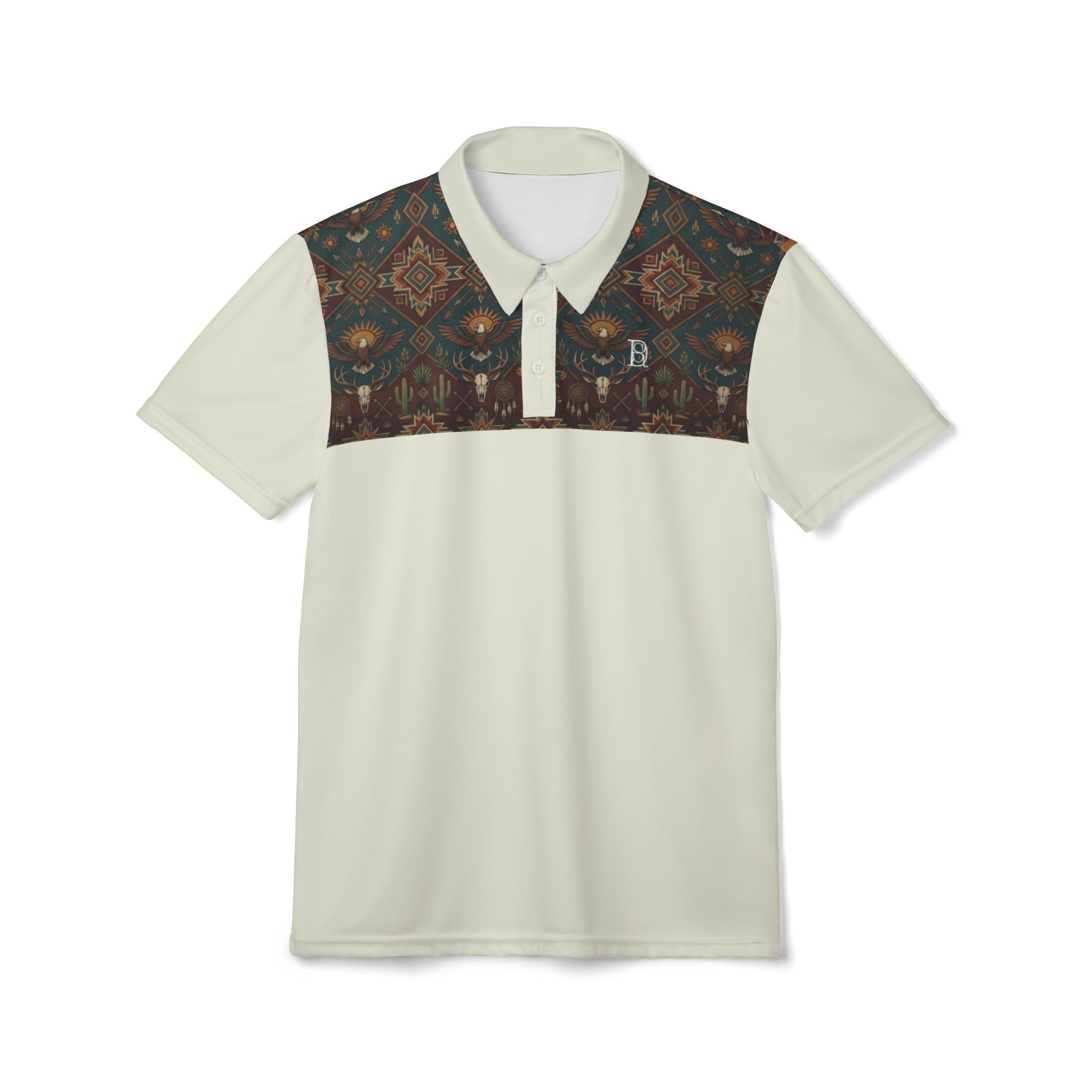 Out West Collection - Cream Polo