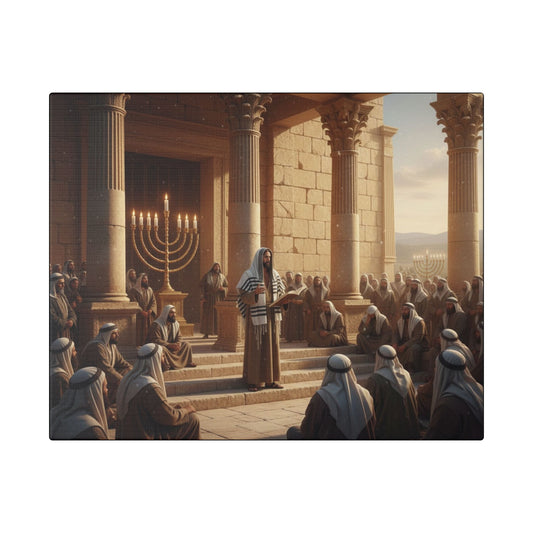 Messianic Hanukkah Canvas Print