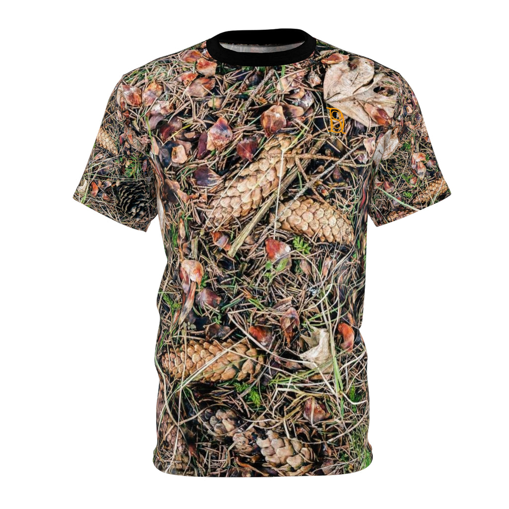 Camo Tee — Raccoon Logo