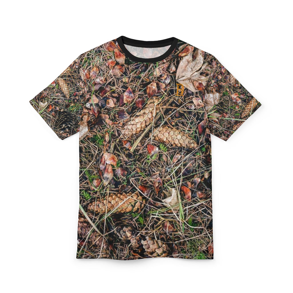 Camo Tee — Raccoon Logo