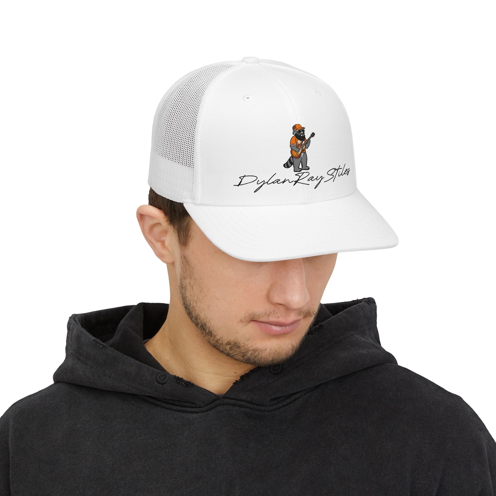 Snapback Trucker Cap - Raccoon Logo