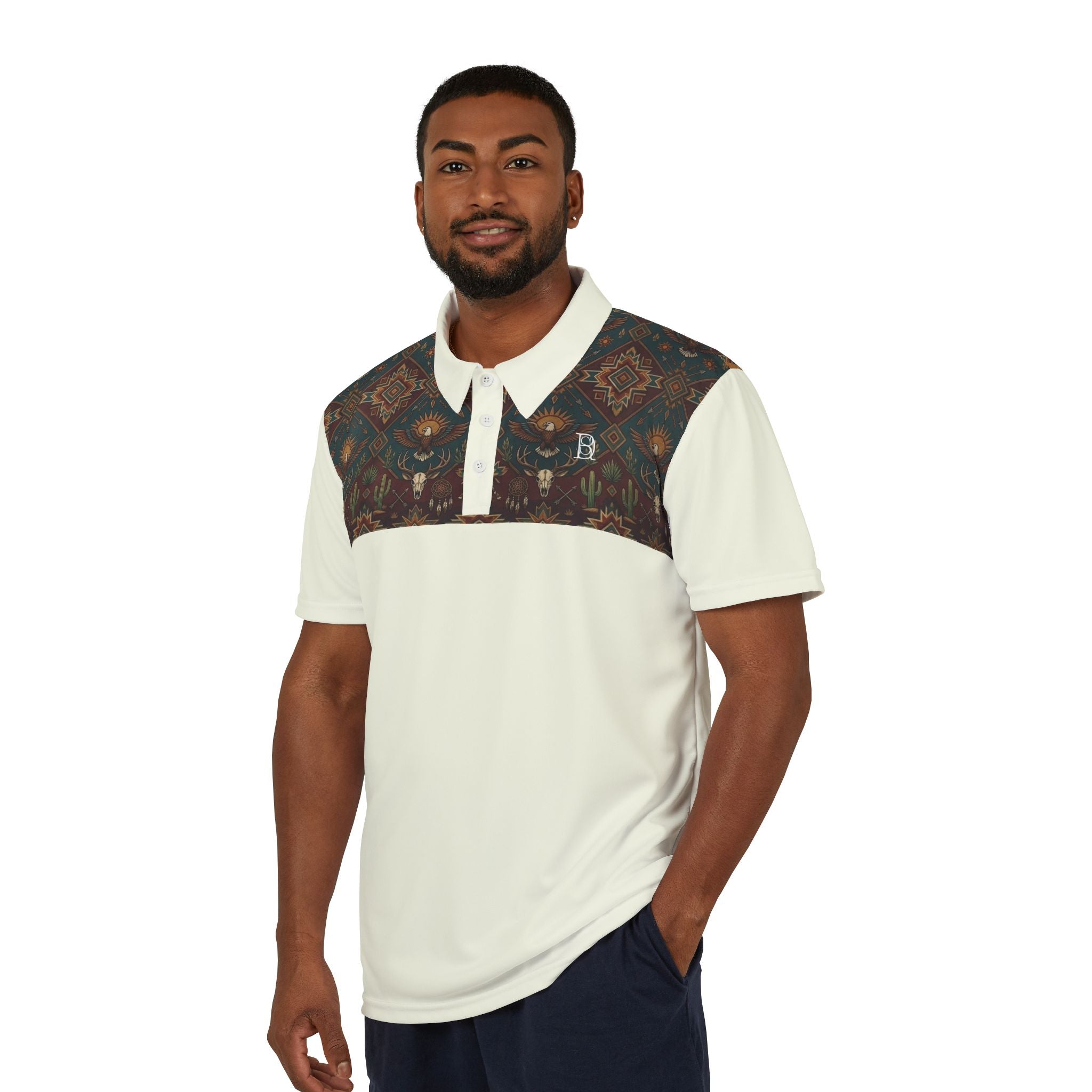 Out West Collection - Cream Polo