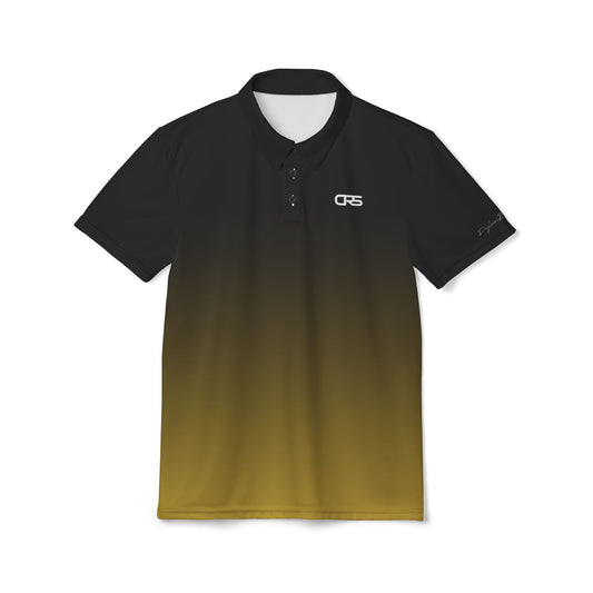 Polo Shirt black yellow